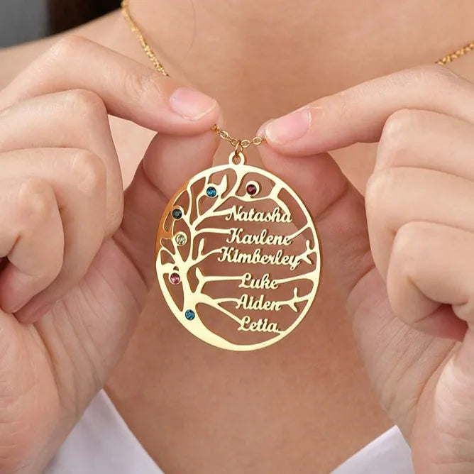 Personalisierte Kette mit Namen