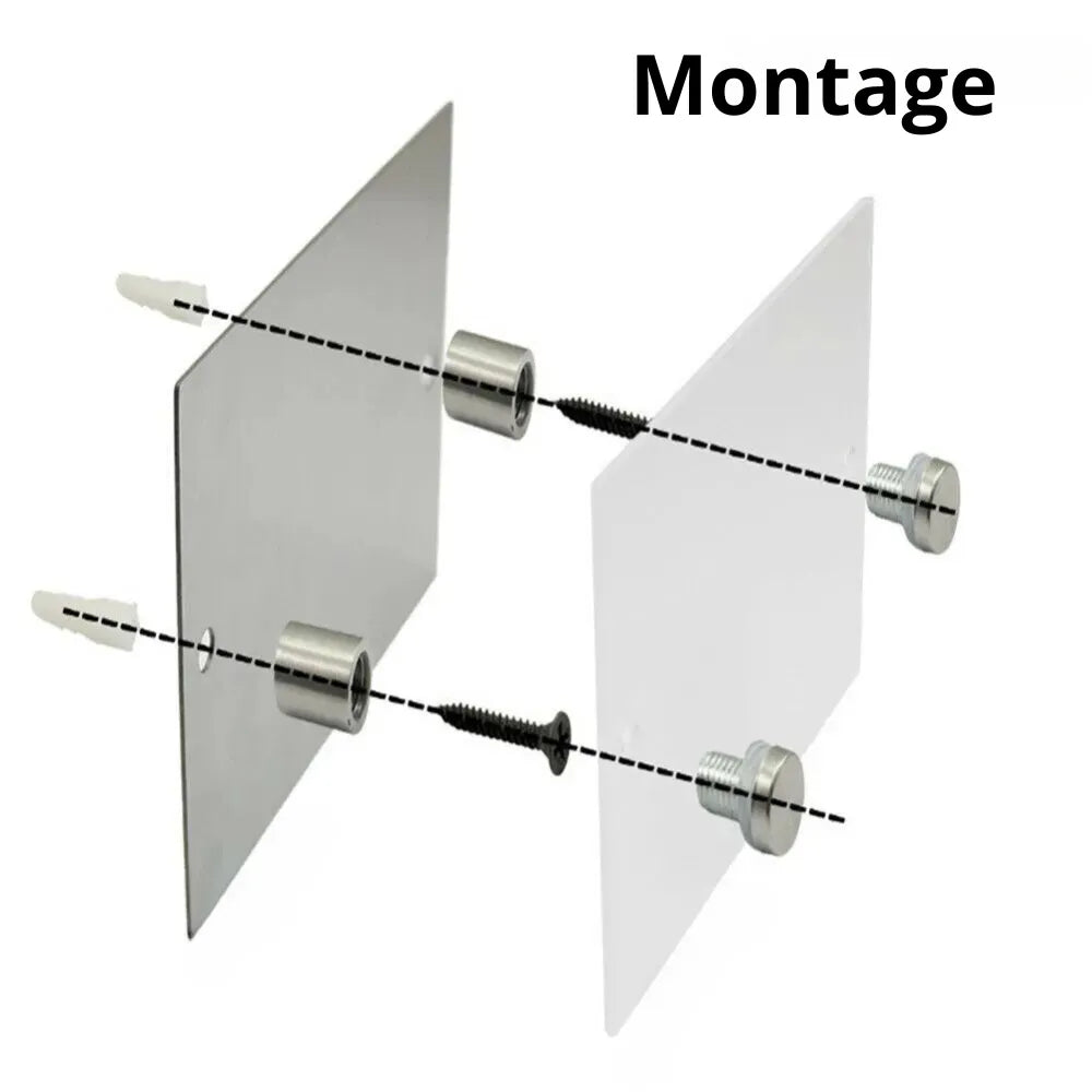 Hausnummernschild Briefkastenadresse