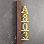 Hausnummernschild Design