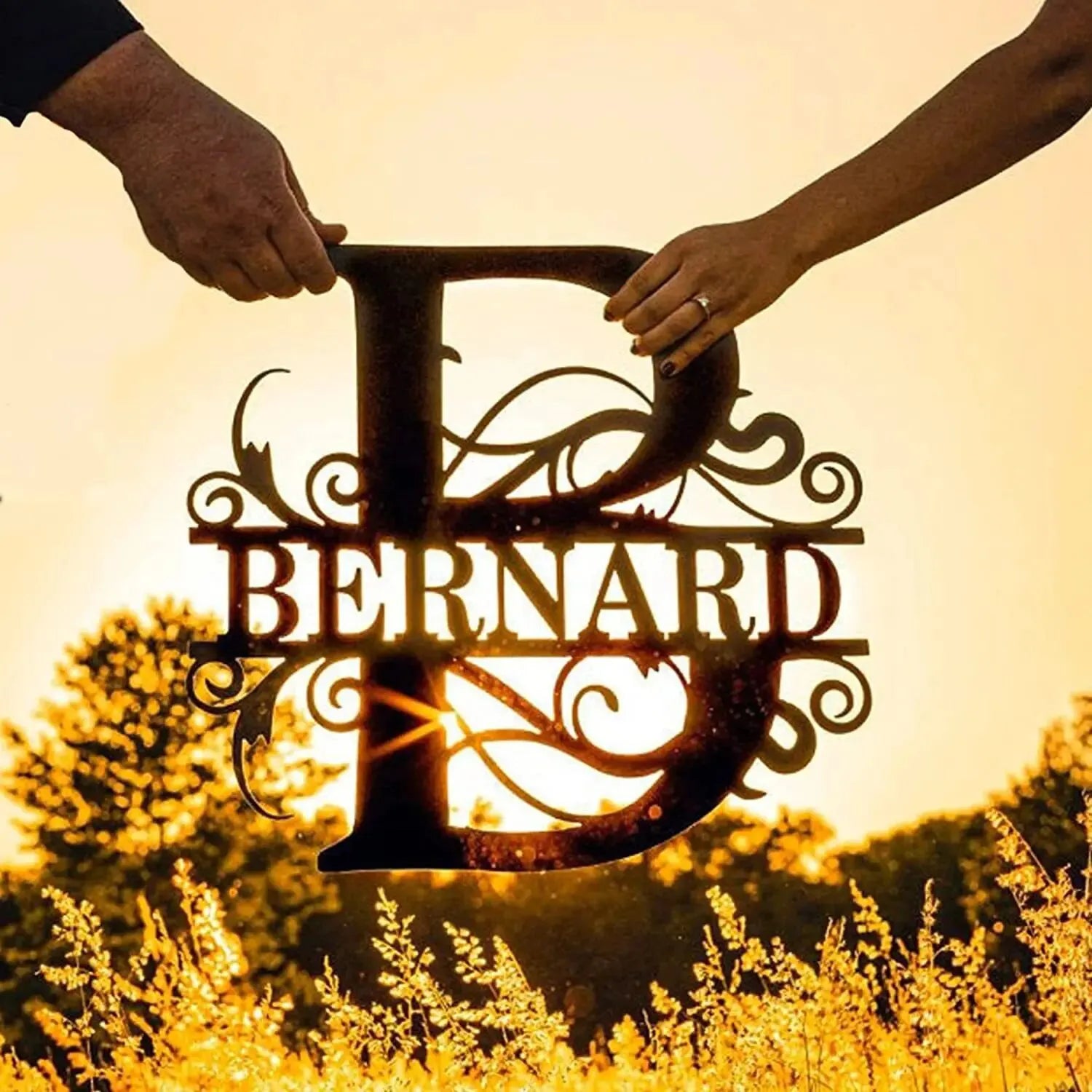 Hausnummernschild Eingang