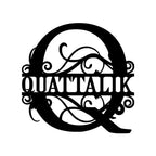 Hausnummernschild Eingang