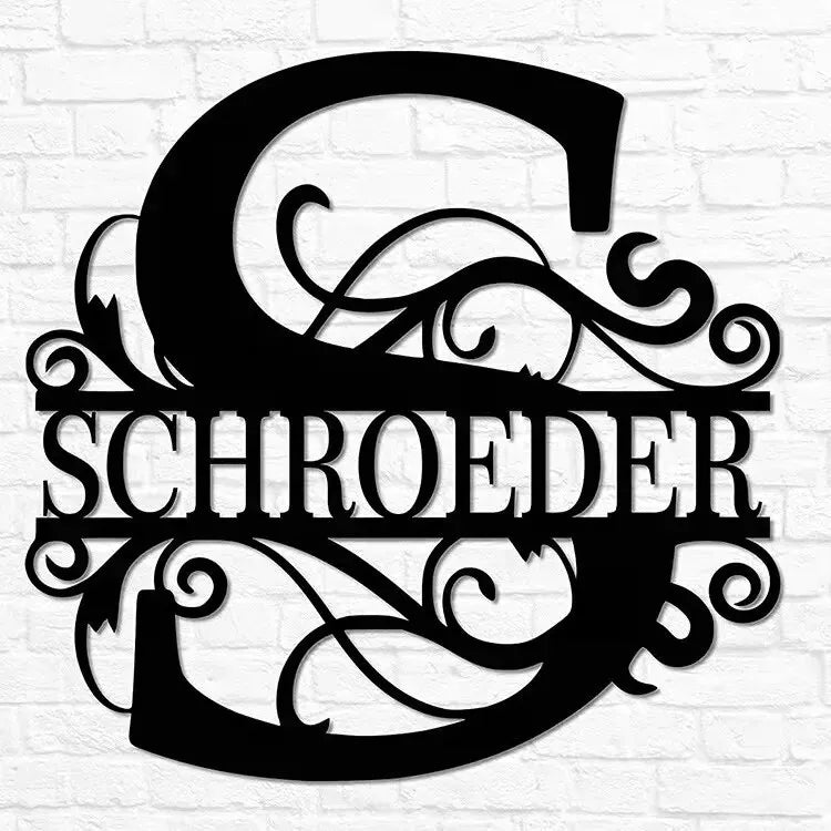 Hausnummernschild Eingang