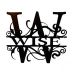 Hausnummernschild Eingang