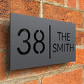Hausnummernschild für dekorative Außenplakette