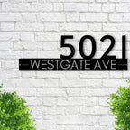 Hausnummernschild Original