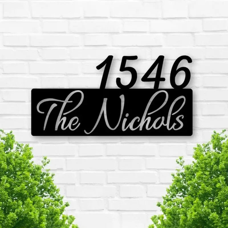 Hausnummernschild Original