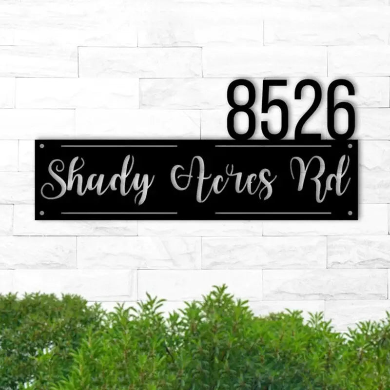 Hausnummernschild Original