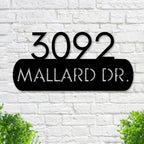 Hausnummernschild Original