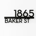 Hausnummernschild Personalisiert Elegant