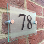 Hausnummernschild schick