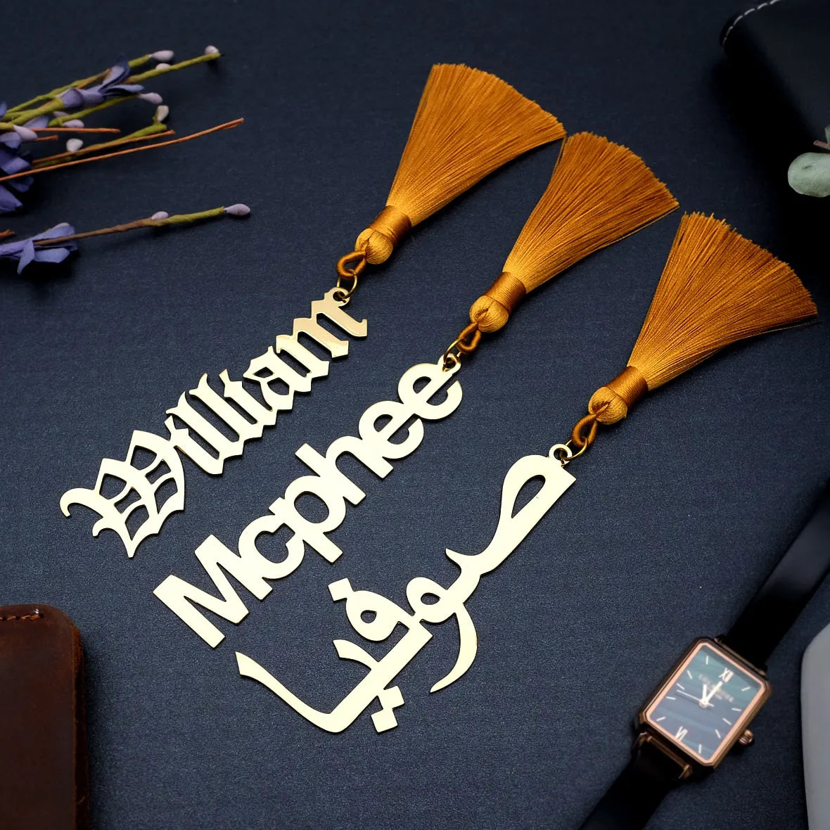 Lesezeichen Personalisiert Metall