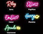 Neon Schild personalisiert Name