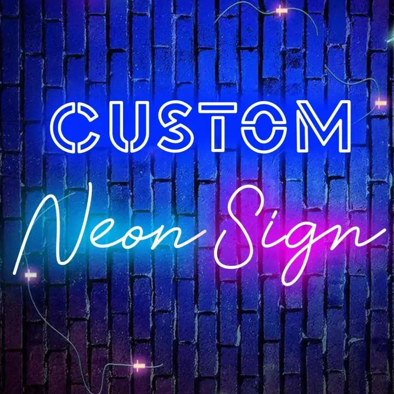 Neon Schild personalisierte Beleuchtung