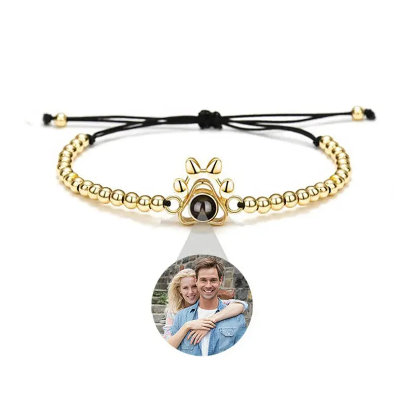 Personalisierte Armband mit Bild Hund