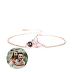 Personalisierte Armband mit Bild Projektion Frau