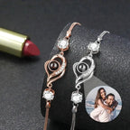 Personalisierte Armband mit Bild und Lupe