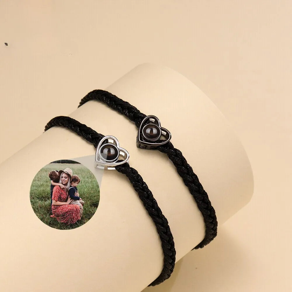 Personalisierte Armband mit Bild und Schnur