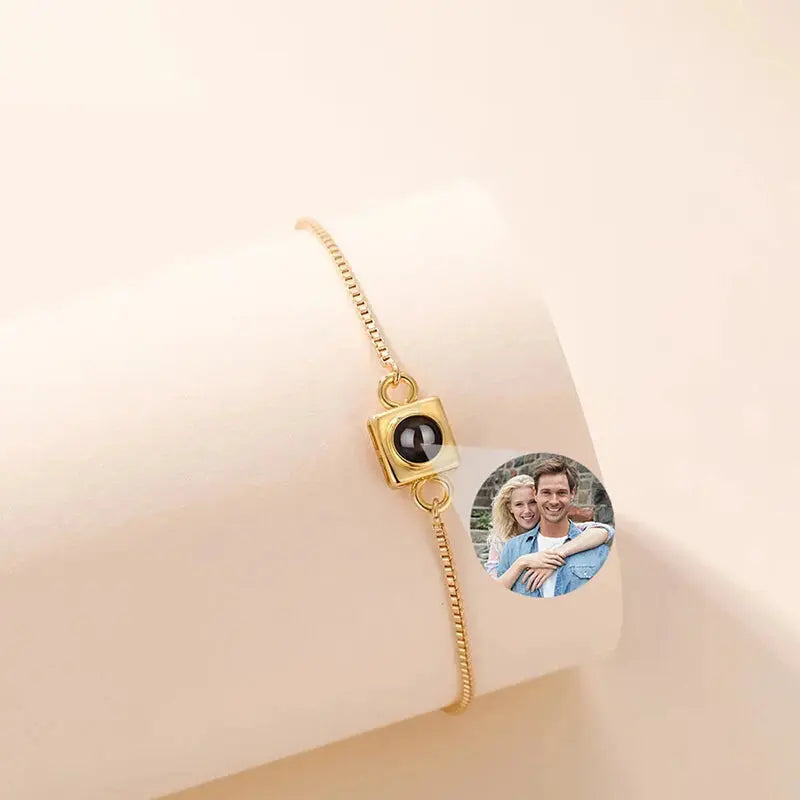 Personalisierte Armbänder für Herren mit Fotoprojektion