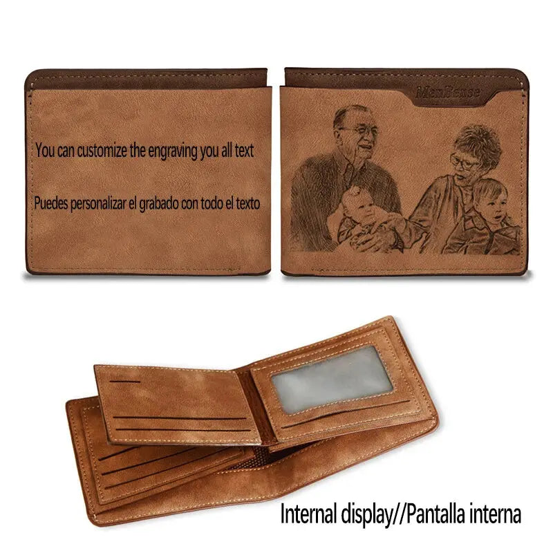 Personalisierte Geldbörse Baba