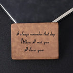 Personalisierte Geldbörse mit Foto  für Männer