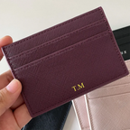 Personalisierte Geldbörse mit Kartenfach