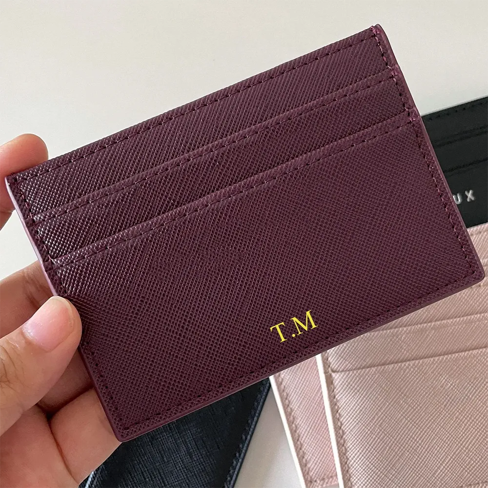 Personalisierte Geldbörse mit Kartenfach