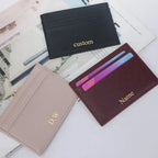 Personalisierte Geldbörse mit Kartenfach