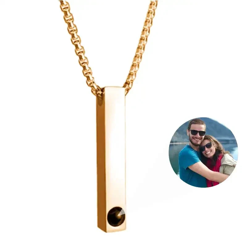 Personalisierte Halskette für Herren Bild