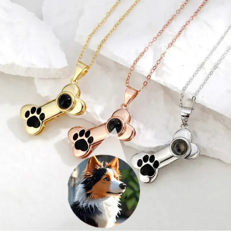 Personalisierte Halskette für Herren Foto-Kette