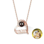 Personalisierte Halskette für Herren mit Herz