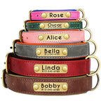 Personalisierte Hundehalsband  Halsband, gravierte Plakette