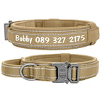 Personalisierte Hundehalsband Large