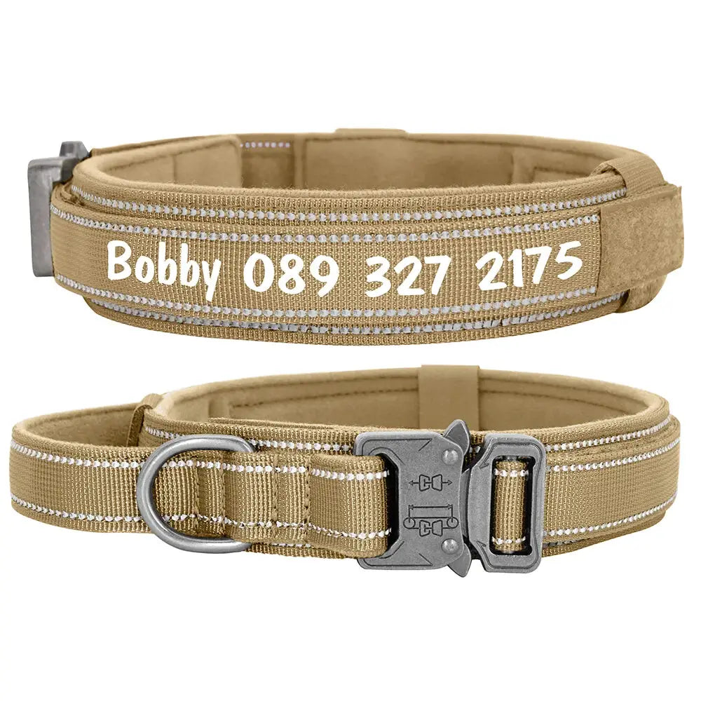 Personalisierte Hundehalsband Large