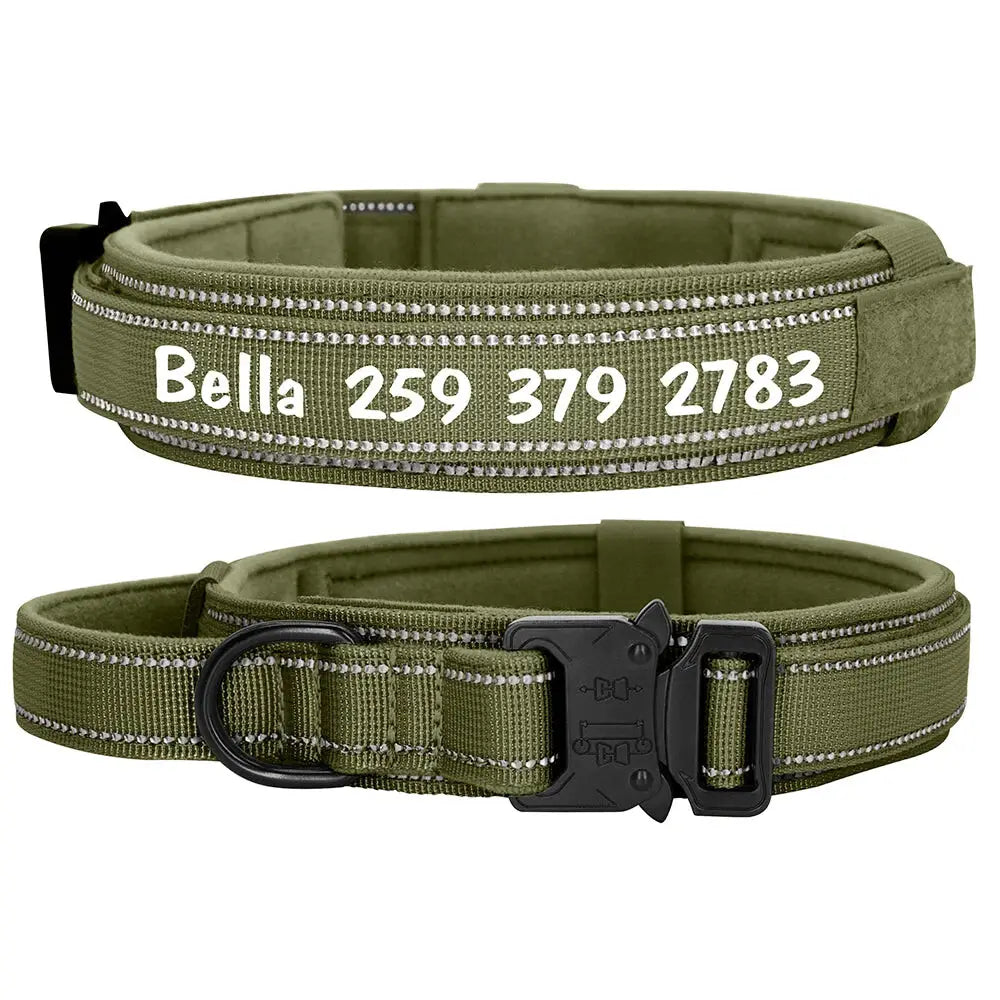 Personalisierte Hundehalsband Large