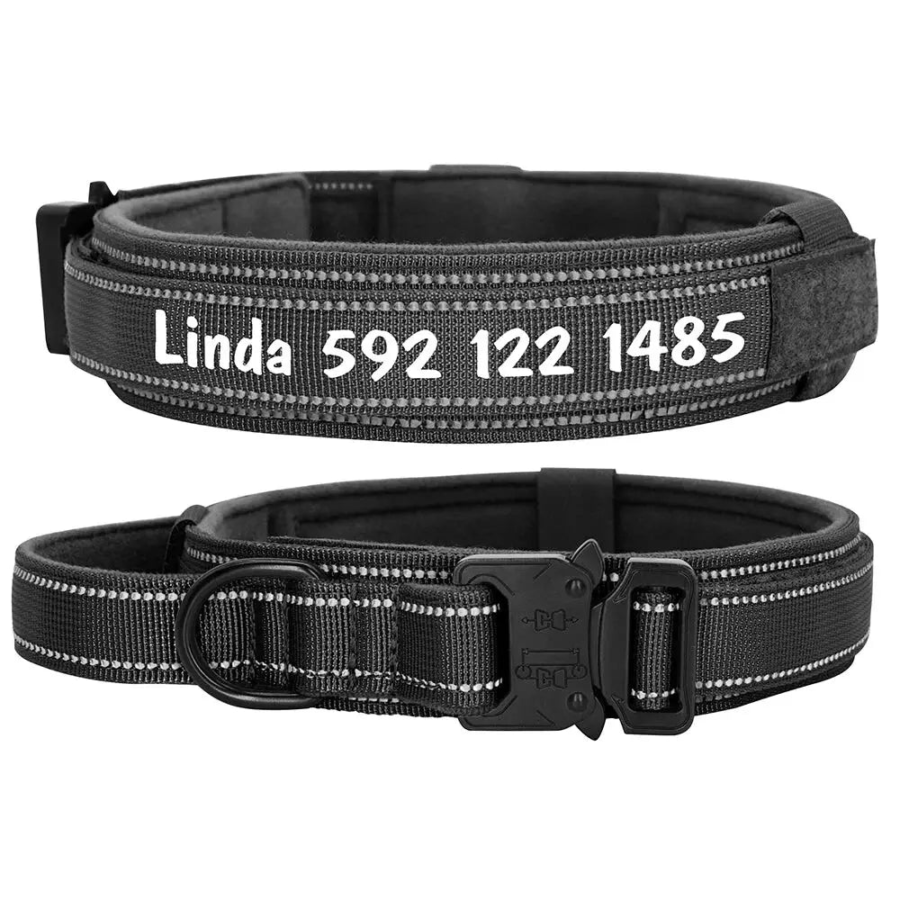 Personalisierte Hundehalsband Large