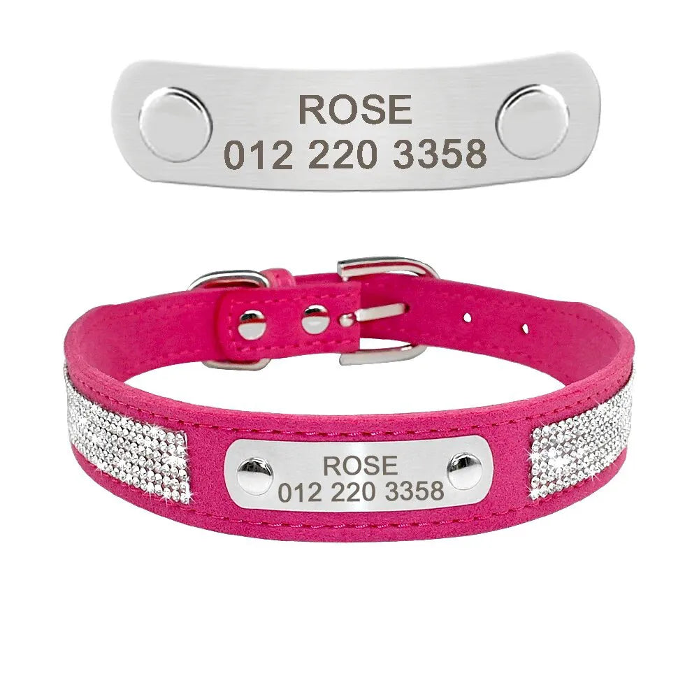 Personalisierte Hundehalsband namens