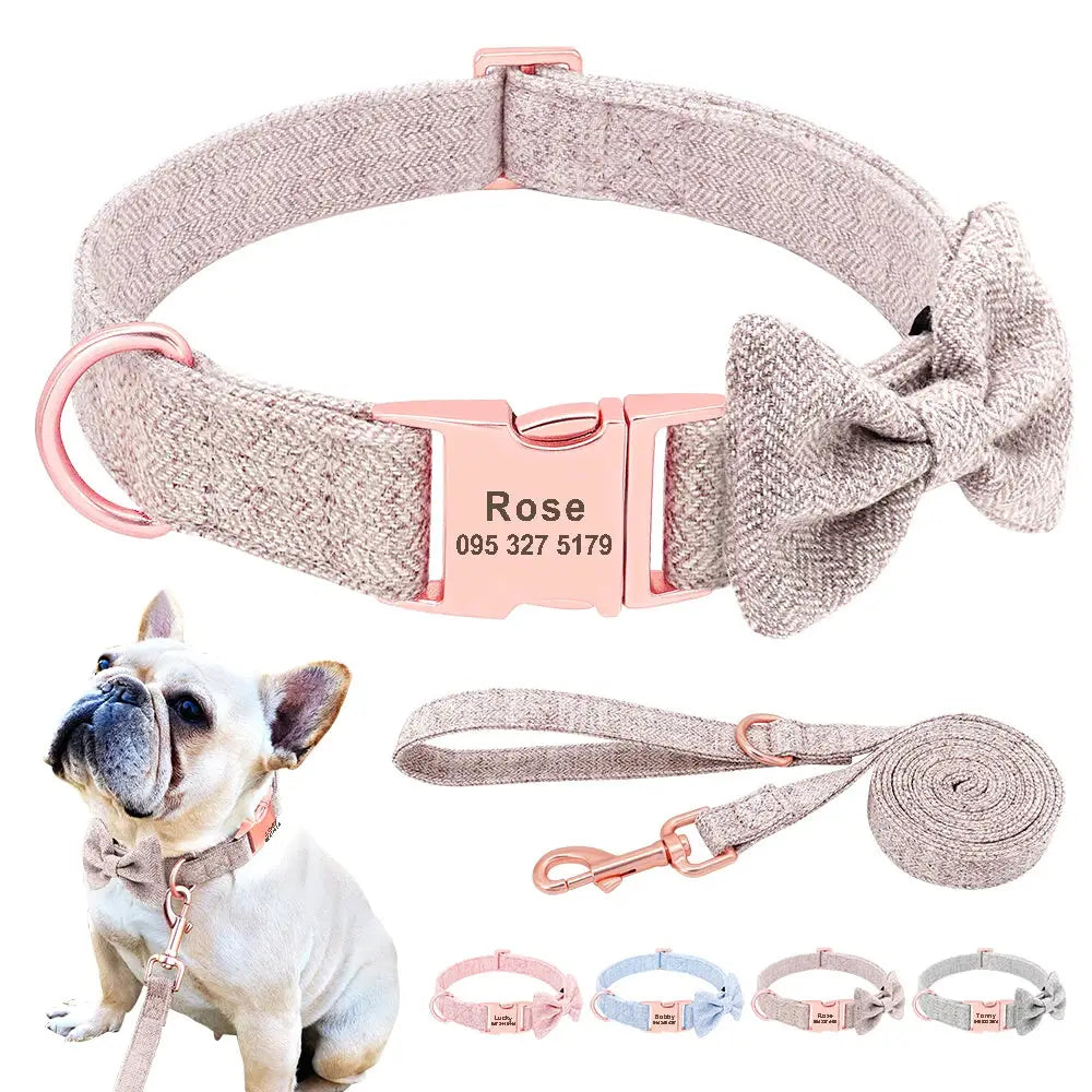 Personalisierte Hundehalsband und Halsband
