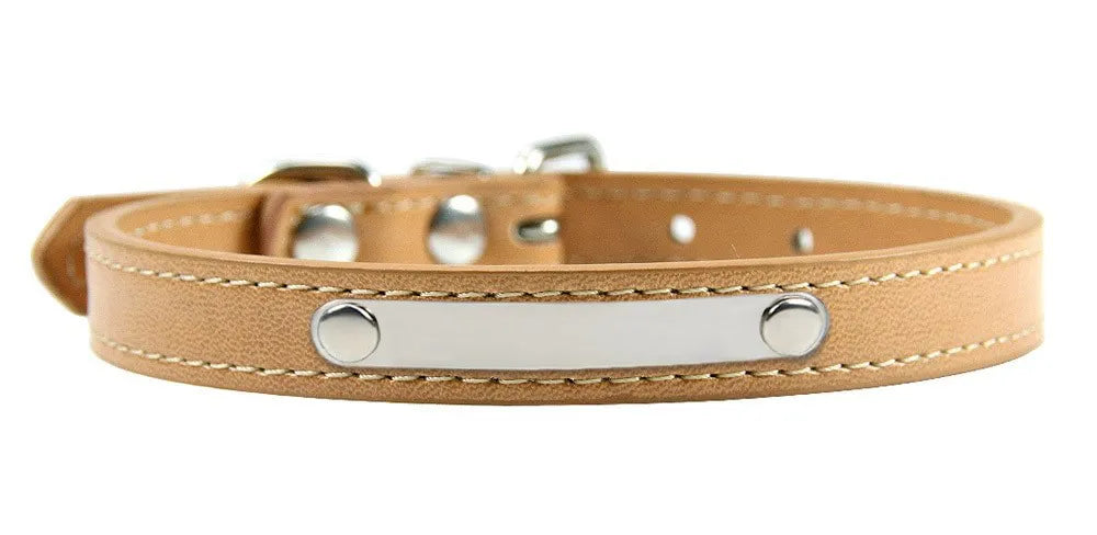 Personalisierte Katzenhalsband aus Edelstahl