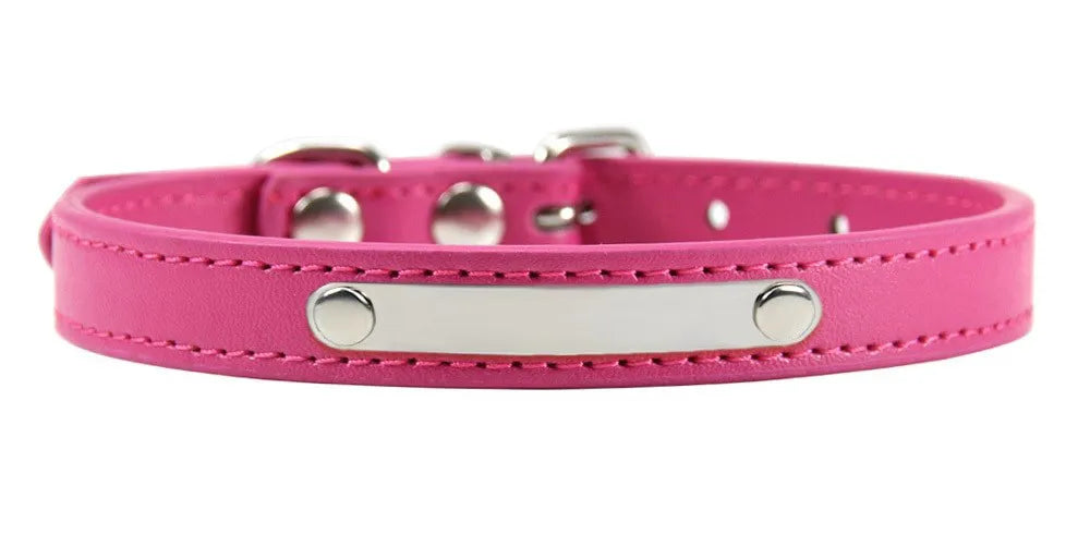 Personalisierte Katzenhalsband aus Edelstahl