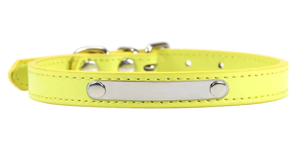 Personalisierte Katzenhalsband aus Edelstahl