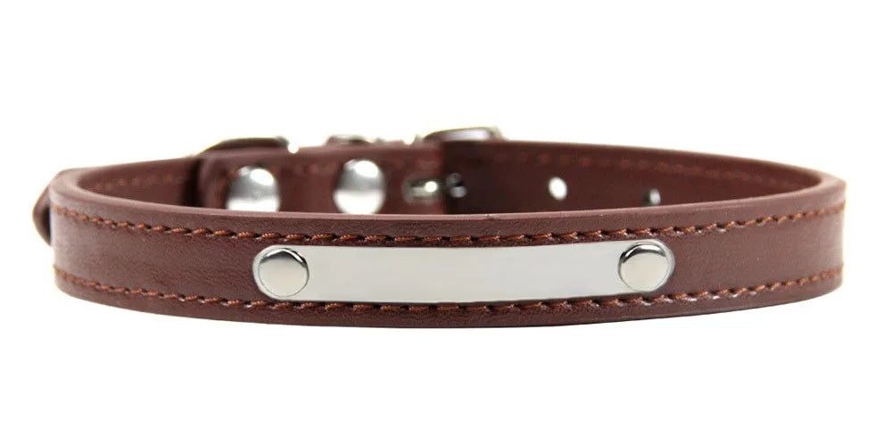 Personalisierte Katzenhalsband aus Edelstahl