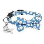 Personalisierte Katzenhalsband und gravierte Medaille