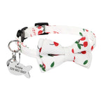 Personalisierte Katzenhalsband und gravierte Medaille