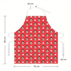 Personalisierte Küchenschürze Gesicht