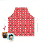 Personalisierte Küchenschürze Gesicht