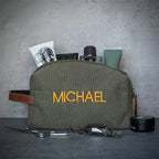 Personalisierte Kulturtasche für den Mann mit Namen