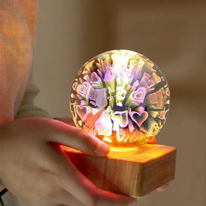 Personalisierte Lampe Feuerwerk