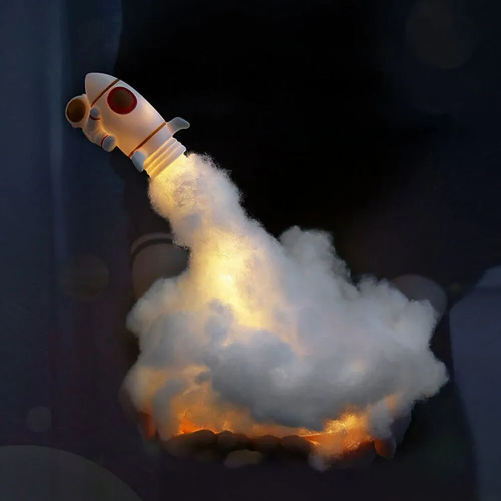 Personalisierte Lampe Rakete