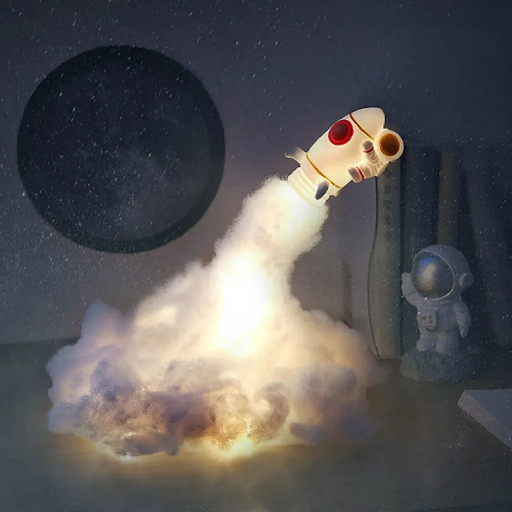 Personalisierte Lampe Rakete