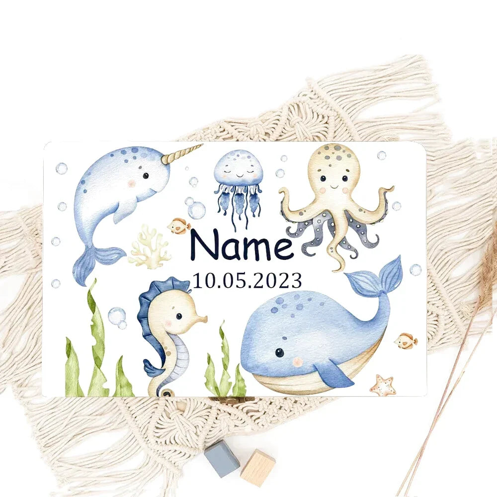 Personalisierte Schachtel aus Holz